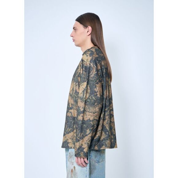 Acne Studios Men Printed Crewneck T-Shirt - Picture 3 of 6